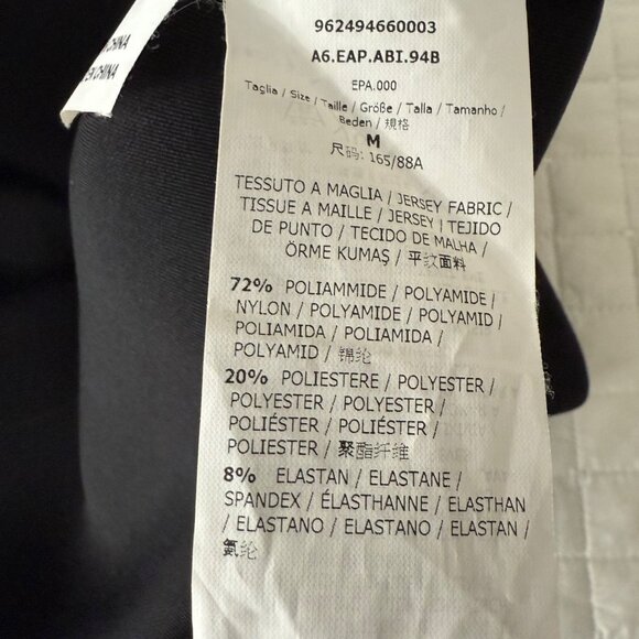 Max & Co Black Sleeveless Dress With Decorative Button Detail Size M - Picture 3 of 10